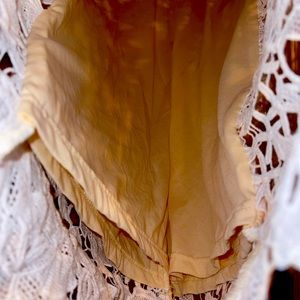 Lace boho dress lined wore once